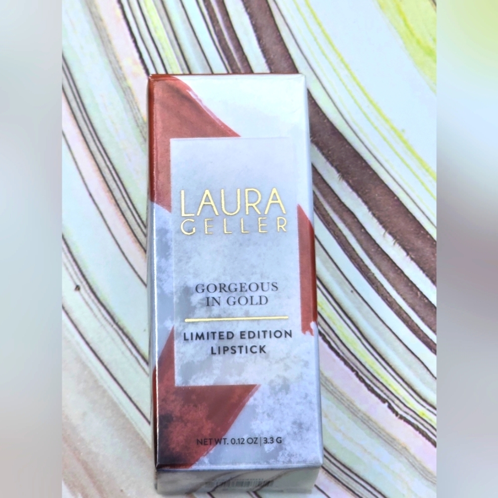 LAURA GELLER | Ltd Edition | Gorgeous in Gold Lipstick | Perfection In Pink ✨